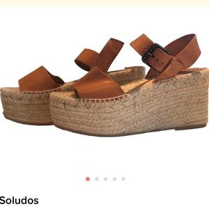 Soludos Minorca High Platform Size 6